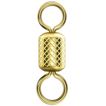 Imported from Japan Ueda embossed eight-figure ring connector stainless steel high-speed large object fishing eight-figure ring