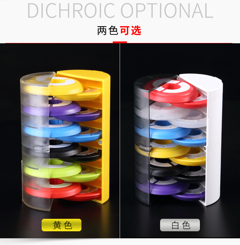 Huansheng mới cao cấp silicone dòng chính hộp dây câu cá hộp 12 trục ngư cụ thiết bị câu cá phụ kiện túi đựng cần câu 1m65