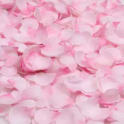 Simulation fake flower wedding rose petals manufacturing petal rain petal rain peach cherry blossom scene table KTV activity decoration decoration
