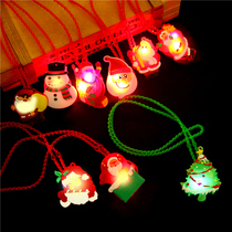 Christmas gifts children creative glow necklace decorations Christmas Eve kindergarten to send small gifts for children