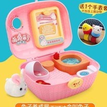 Cute chicks develop house pets Children New Year toys Girls live house little Ling girls girls Birthday gifts