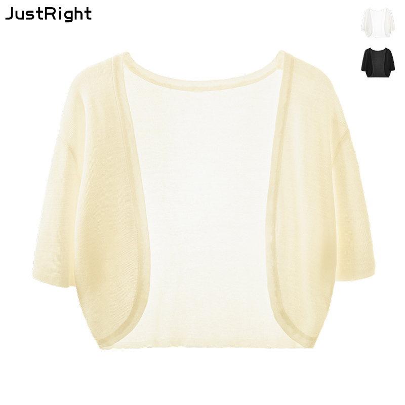 Tencel Knitted Cardigan for Women, Short Top, Vest Paired with a Slip Dress, White Outerwear, Short-Sleeved Sun Protection Shirt, Summer Shawl Tencel Knitted Cardigan for Women, Short Top, Vest Paired with a Slip Dress, White Outerwear, Short-Sleeved Sun Protection Shirt, Summer Shawl