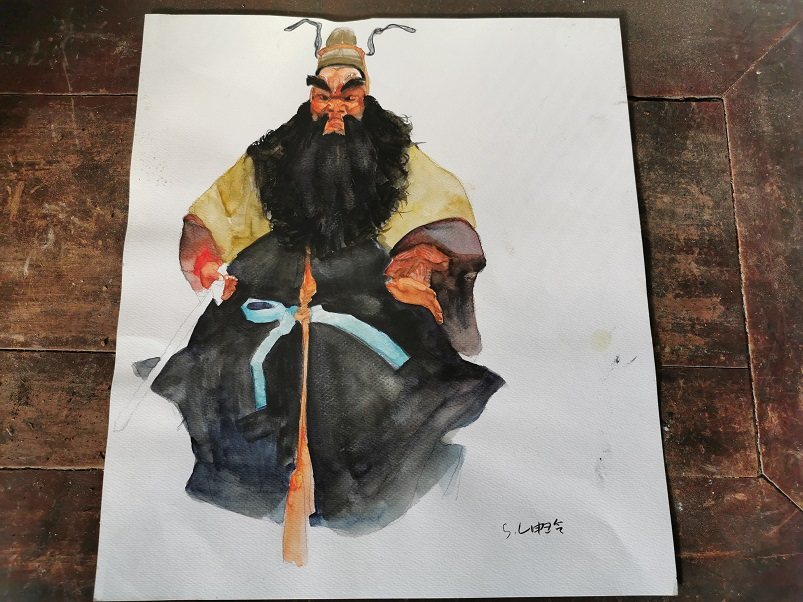 The characters create works of design (about 26 * 36) - Taobao