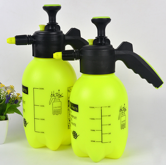 Pneumatic nebulizer hand-action spray bucket Watering Pot Gardening Watering watering Watering Pot carwash 2L