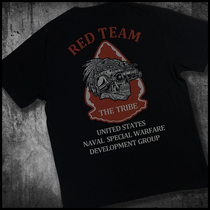 2024 new DEVGRU SEAL Team Red Team Tactical Chief military style pure cotton short-sleeved T-shirt