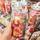 Nhật Bản Anpanman Baby Child Baby Baby Straw Cup Cốc uống nước trái cây Cốc uống sữa chua 3 gói có nắp - Cup / Table ware / mài / Phụ kiện