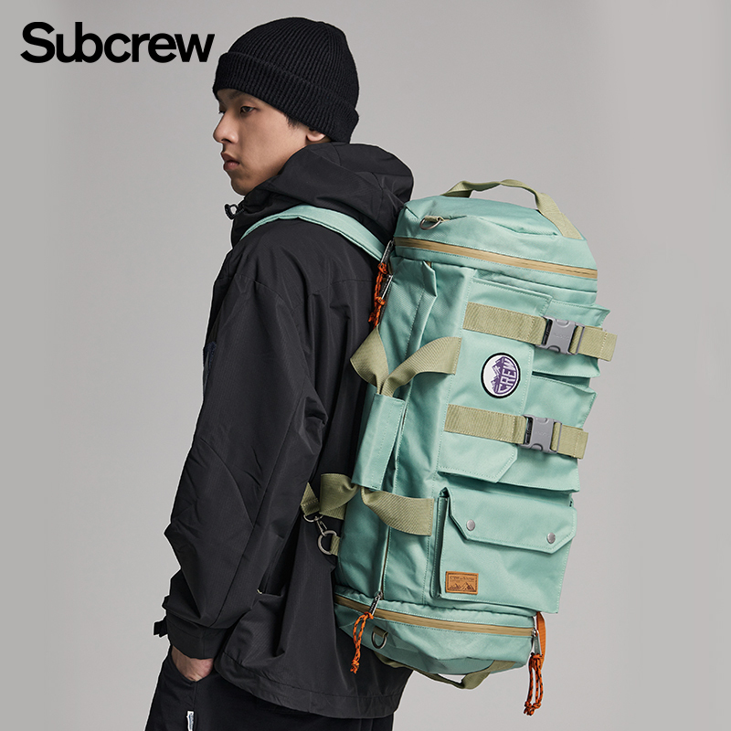Subcrew Trendy Travel Bag Short-Distance Travel Backpack Business Trip Hand Luggage Large Capacity Crossbody Bag
