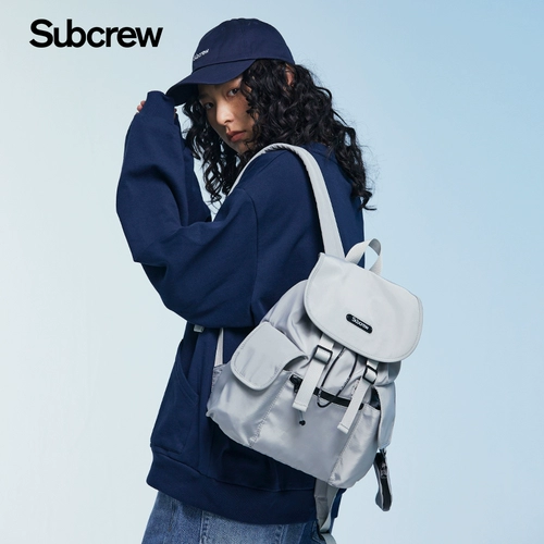 Subcrew Маленькая сумка через плечо для отдыха, водоотталкивающий школьный рюкзак для путешествий