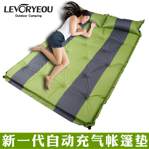 Автоматическая надувная палатка для кемпинга, ковер в обеденный перерыв, матрас, увеличенная толщина, 5см