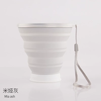 Карточка силиконовая чашка-серый