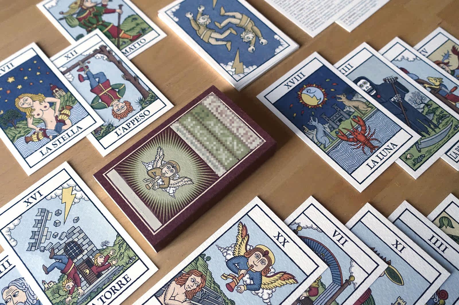 Limited edition of the Marseille tarot card (22 with serial numbers proof) (subject to booking)