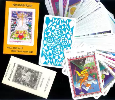 Out of print Neuzeit Tarot of time Tarot card