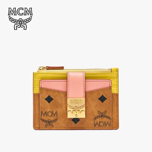 MCM PATRICIA VISETOS LEATHER BLOCK 女士卡包钱夹