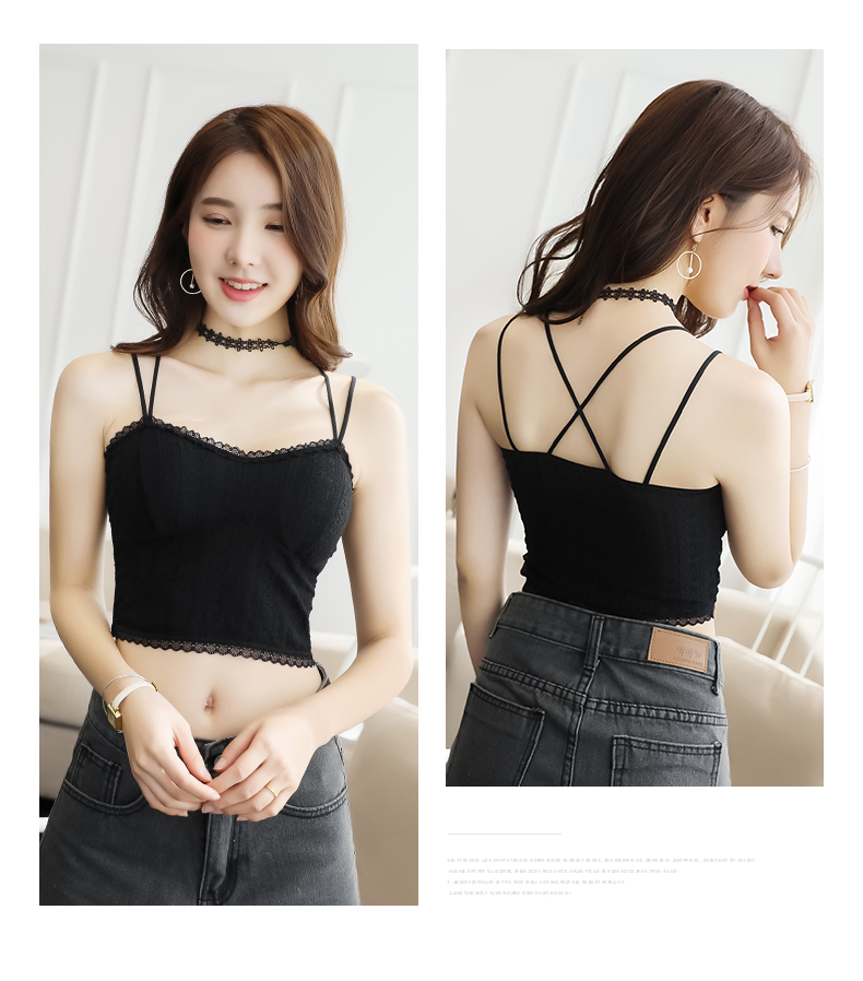 Áo ngực, áo ống, chạm đáy, chống sáng, tụ tập, áo vest ngắn, ren, làm đẹp, lưng, đệm ngực, mùa hè màu bra