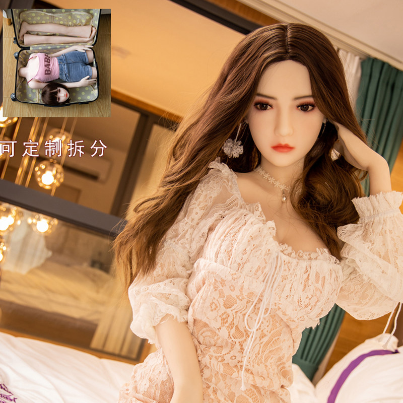 Physical doll full silicone simulation sex doll male with live-action version with skeleton female baby senior sex doll concubine