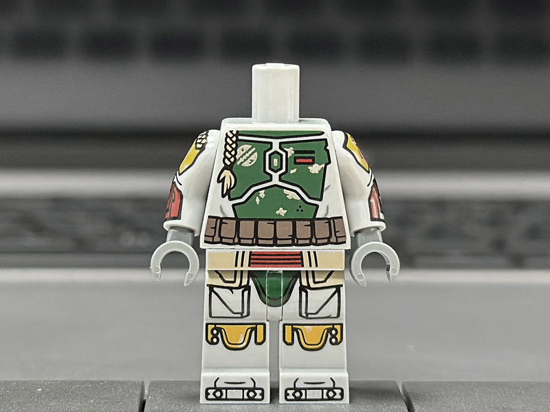 【Gcc】Star Wars Boba Fett Body from the Return of the Jedi Third-Party Building Blocks