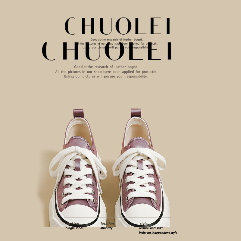 2026 Summer New Popular Casual Style Thick-Soled Canvas Shoes for Women, Purple Lace-Up Breathable Height-Increasing Running Sneakers 2026 Summer New Popular Casual Style Thick-Soled Canvas Shoes for Women, Purple Lace-Up Breathable Height-Increasing Running Sneakers