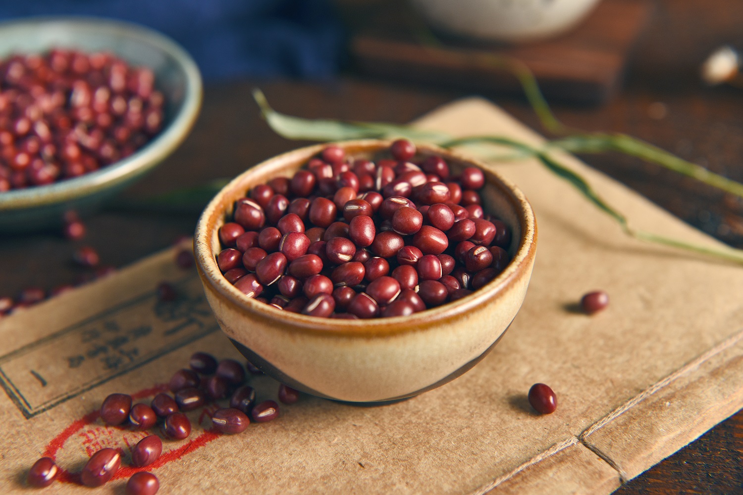 500g * 2 bags of new goods farmhouse self-produced red beans red beans red bean red bean pearl barley partner red little beans 5 cereals Cereals Bean