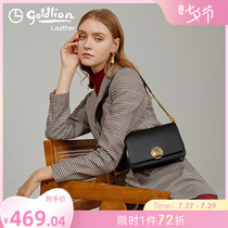 Kinley to womens bag 2022 new fashion minimalist chain single shoulder bag temperament 100 hitch satchel small square bag