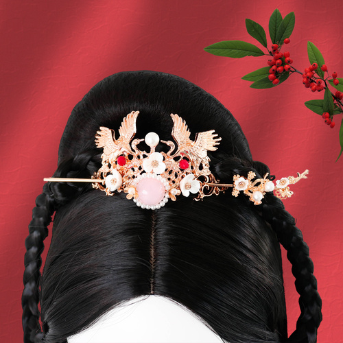 Chinese hanfu wig Tang dynasty princess empress fairy drama cosplay wig for women Ancient Hanfu wig Ming system ancient costume long straight hair whole top modeling wig