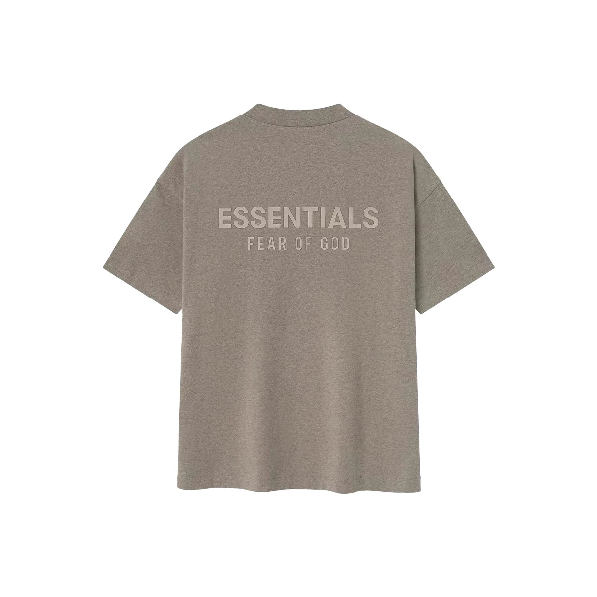 FOG MIKI ESSENTIALS Американский модный бренд 100% хлопок свободная серая кофта топы с коротким рукавом мужская летняя футболка
