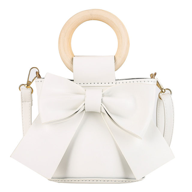 Summer New DIY Bow-Knot Bucket Bag Trendy LAOSHU Handmade Weaving Material Kit Gift for Girlfriend