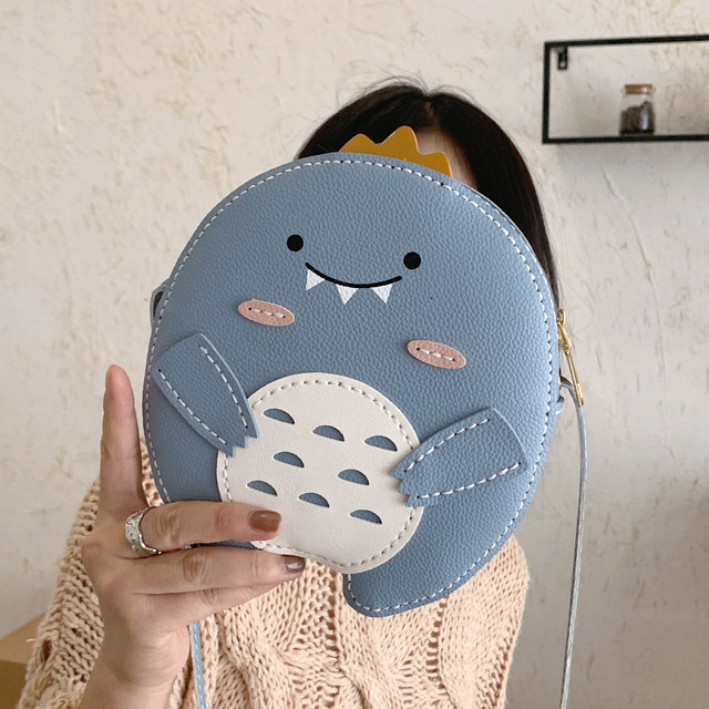 DIY Hand-Woven Bag, Cute Little Dinosaur, Hand-Sewn LAOSHU Material Kit, Gift for Girlfriend, Shoulder Crossbody Bag