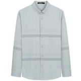 Хлопковая трендовая рубашка, коллекция 2021, осенняя