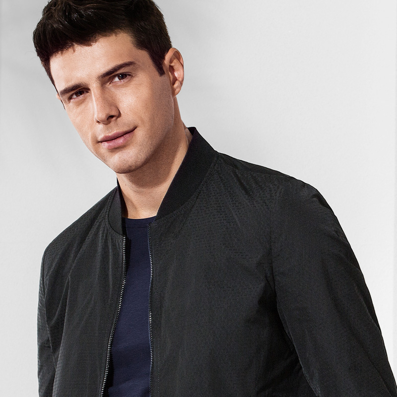 Blouson homme QZHIHE    manches longues en Polyester - Ref 3116628 Image 3