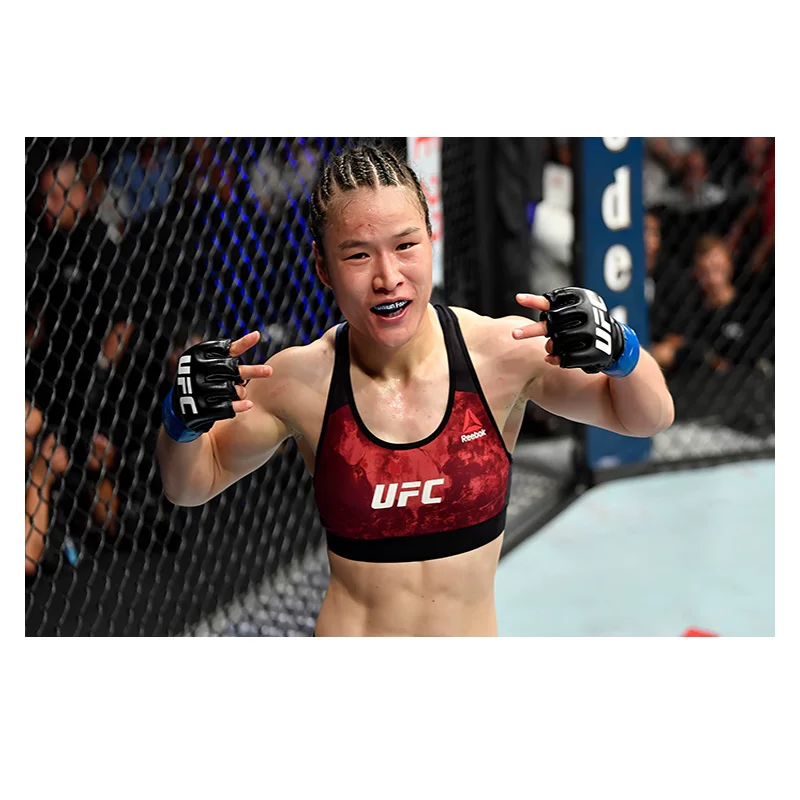UFC athlete Zhang Weili HD poster boxing fighting female star living room simple photo frame decoration hanging sticker