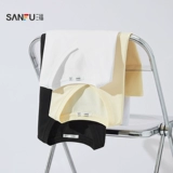 三福 Антибактериальная летняя цветная футболка, короткий рукав, V-образный вырез, подходит для подростков, круглый воротник