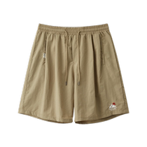 Sanfu mens summer Japanese embroidered inner shorts fashionable outer wear trendy boxer beach shorts 483650