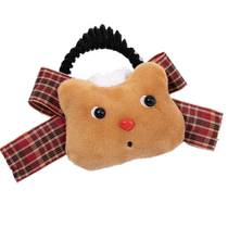 Sanfu girly heart cute little bear bow tie hair bundle single temperament fashionable hair accessories headband hairband 833898