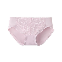 Sanfu womens low-waist hip-covering underwear sweet girly fairy matching soft and breathable semi-boxer briefs 488020