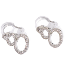 A pair of Sanfu Guochao gourd ear clips new Chinese style jewelry earrings accessories earrings 835196