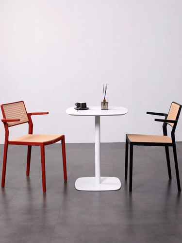 Творческий дизайнерский обеденный стул Балкон на открытом воздухе водонепроницаемый солнцезащитный кресло может сложить на прием к приеме на ведение переговоров гостей