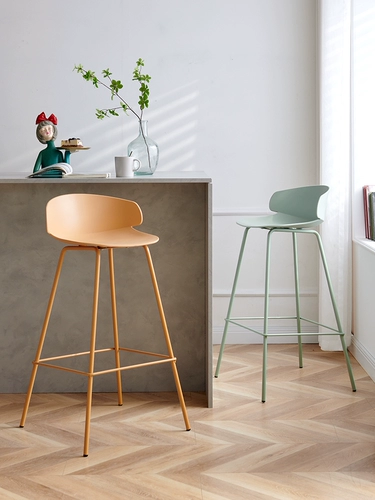 Современные бары кресло высокий стул, северный упрощенный планировщик креативные стойки регистрации