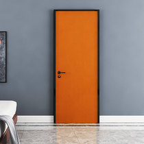 Light luxury ecological solid wood door bedroom door bedroom door aluminum alloy door environmental protection indoor door