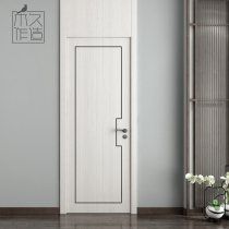 Jiu made of wooden New Chinese wooden door room door interior door set door bedroom door paint free solid wood composite door customization