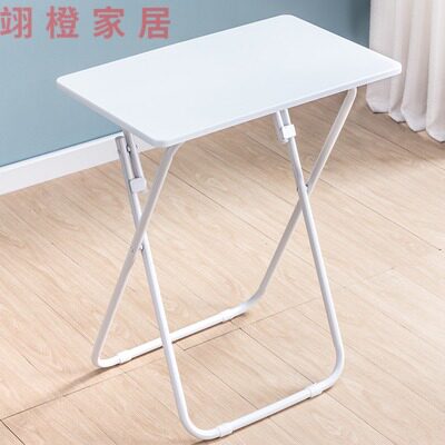 Folding table Household dining table Small household simple dining table Outdoor folding square square table Simple 4-person small table