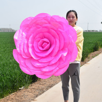 Flannel roses Simulation roses Handmade silk flowers Wedding stage decoration supplies window wedding background decoration flowers