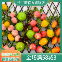 Simulation crops fruit string vegetable props Farm house pendant wall hanging jewelry fake fruit hotel decoration hanging decoration