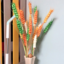 Simulation fake barley spike Millet wheat decoration dry bouquet Living room floor-to-ceiling shopping mall supermarket Pastoral decoration supplies