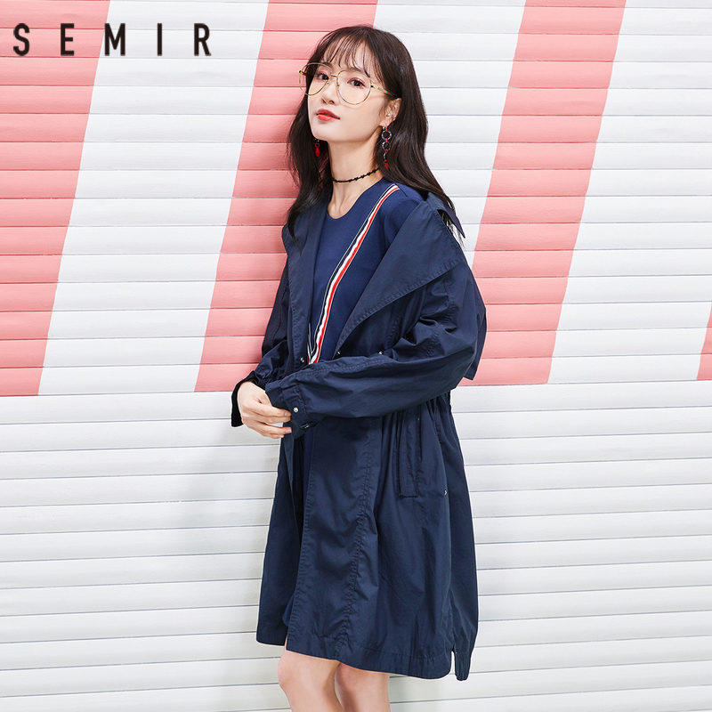 Trench pour femme SEMIR   en Coton - Ref 3228104 Image 1