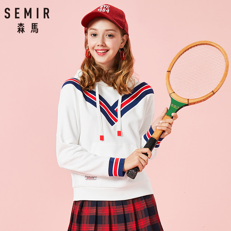 Sweatshirt femme SEMIR   en Coton - Ref 3216641 Image 1