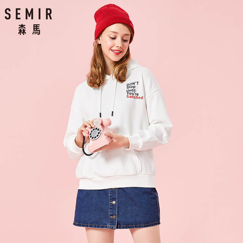 Sweatshirt femme SEMIR   en Coton - Ref 3213976 Image 1