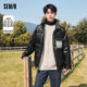 Semir Jacket ເຄື່ອງນຸ່ງຝ້າຍລະດູຫນາວຂອງຜູ້ຊາຍ 2022 ໃຫມ່ Oversize Trendy Cool Stand Collar Cotton Clothes Reversible Design Tops