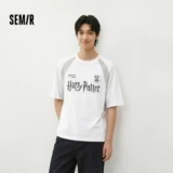 Semir, хлопковая футболка с коротким рукавом, хлопковые шарики, трикотажная форма, свитер, рубашка
