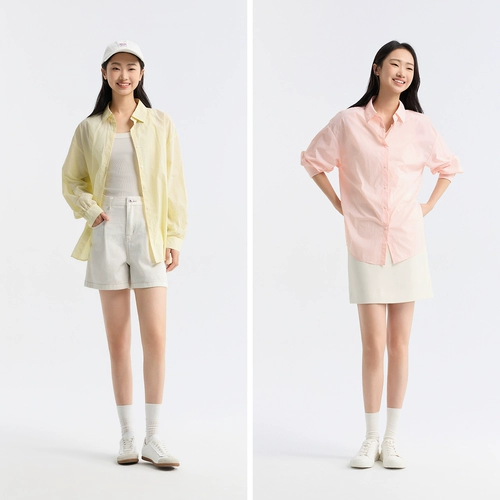 Semir, рубашка, летняя цветная базовая одежда для защиты от солнца, средней длины, оверсайз