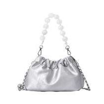 Semir bag handbag womens 2024 new new Chinese style pleated cloud bag texture chain bag single shoulder crossbody bag